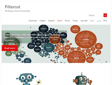 Tablet Screenshot of filtercut.com